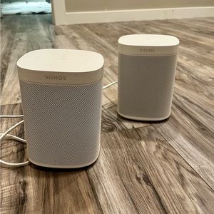 Sonos one speakers